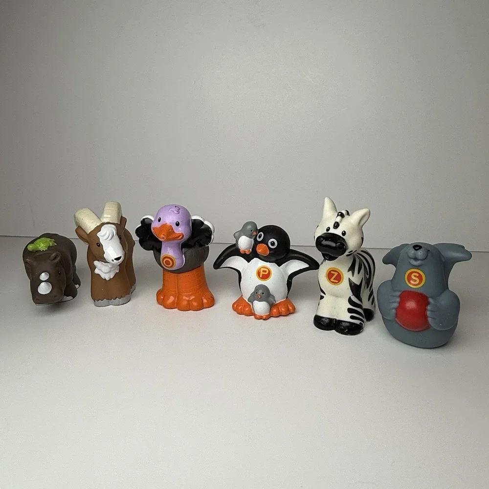 Fisher Price Little People Figure Toy Alphabet Animals Zoo Mammals Birds 6